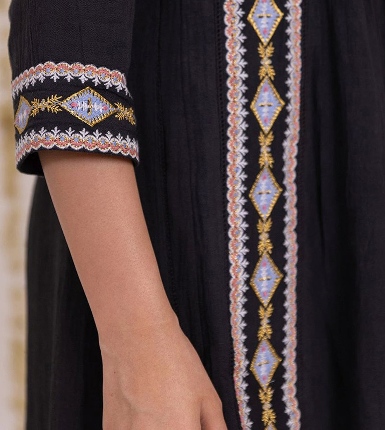 Peplum boho pant cordset