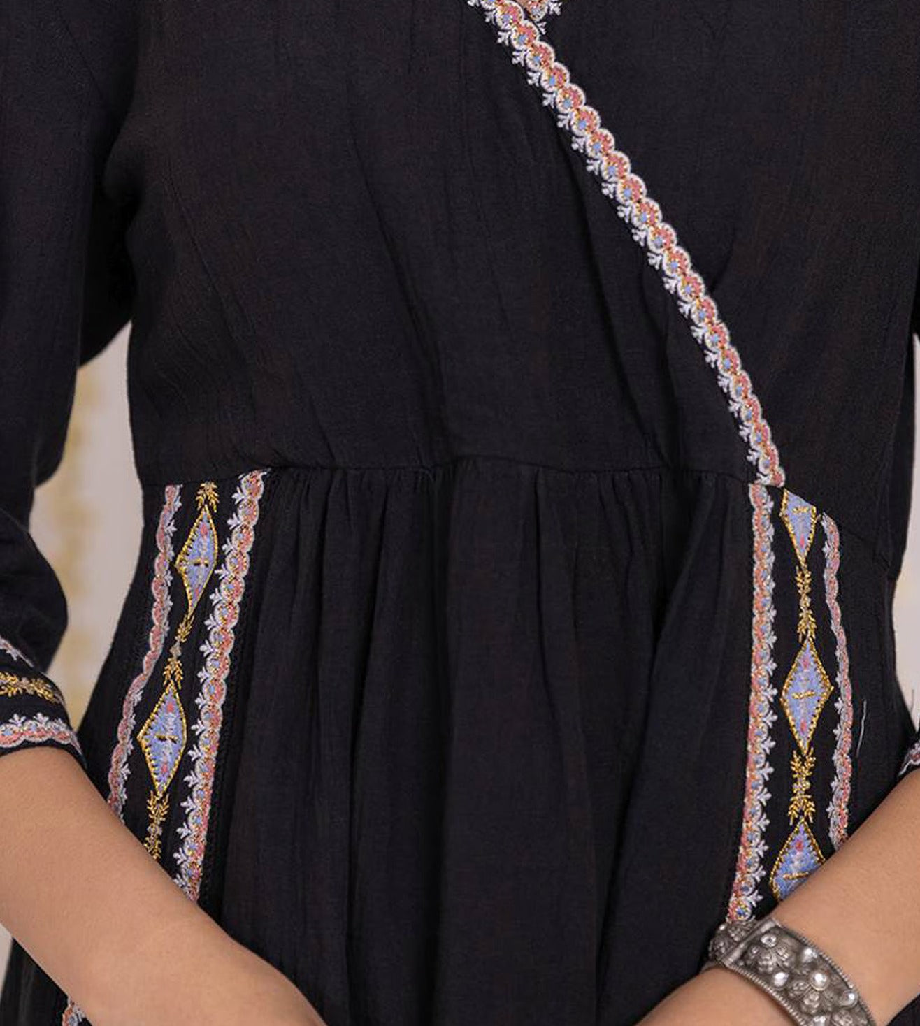 Peplum boho pant cordset