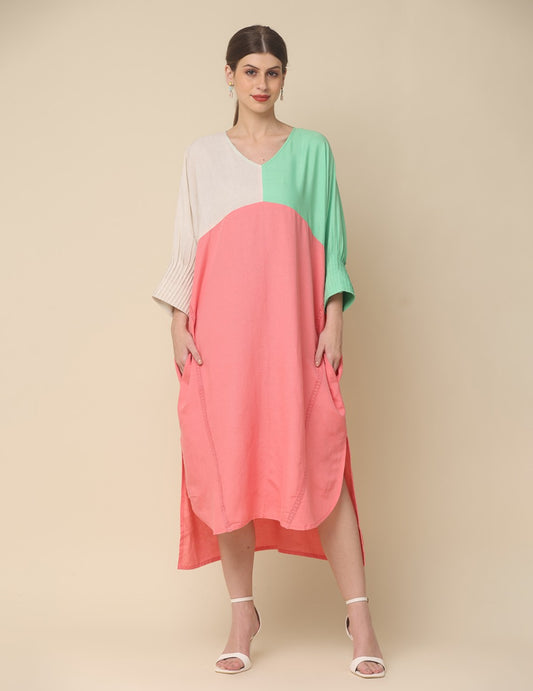 Urban Chic A-Line Dress Pink
