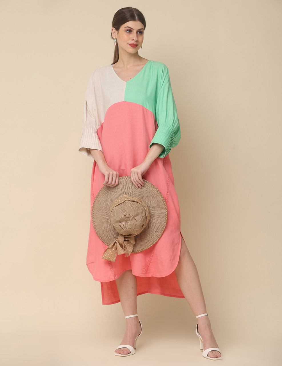 Urban Chic A-Line Dress Pink