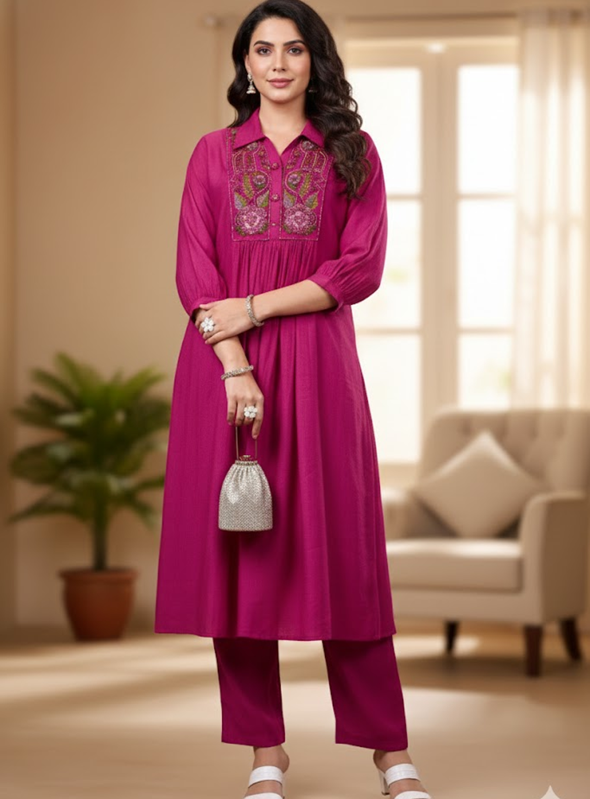 Fuchsia And Bloom Elegance