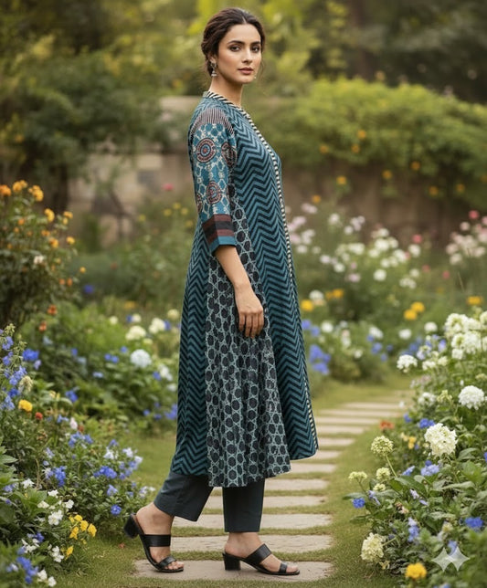 ZigZag Noor A-Line Set