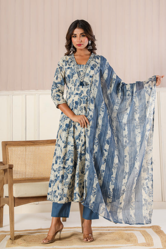 Blue Pottery Grace Set