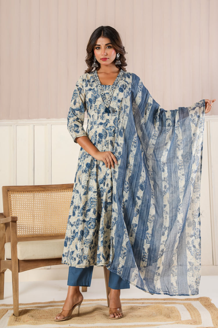 Blue Pottery Grace Set