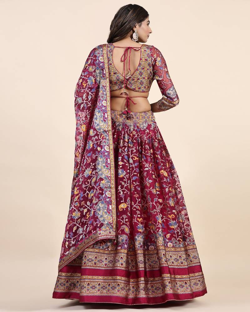 Starlit Serenity lehenga