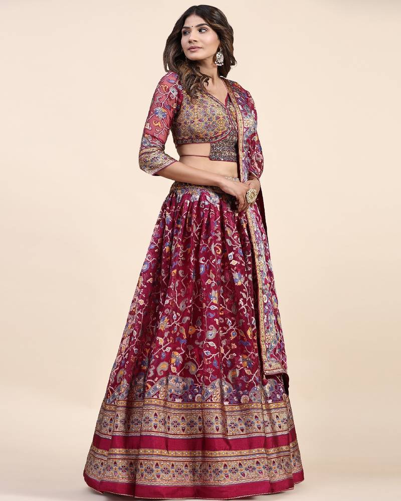 Starlit Serenity lehenga