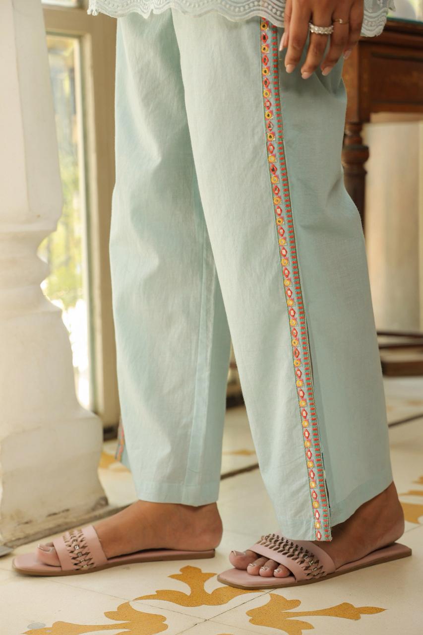 Lotus Bloom Harmony in Aqua Mist, Sunshine Beige & Peach Blush