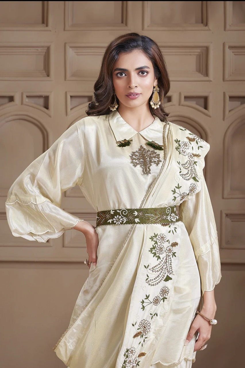 Regal Tunic Dhoti Drape