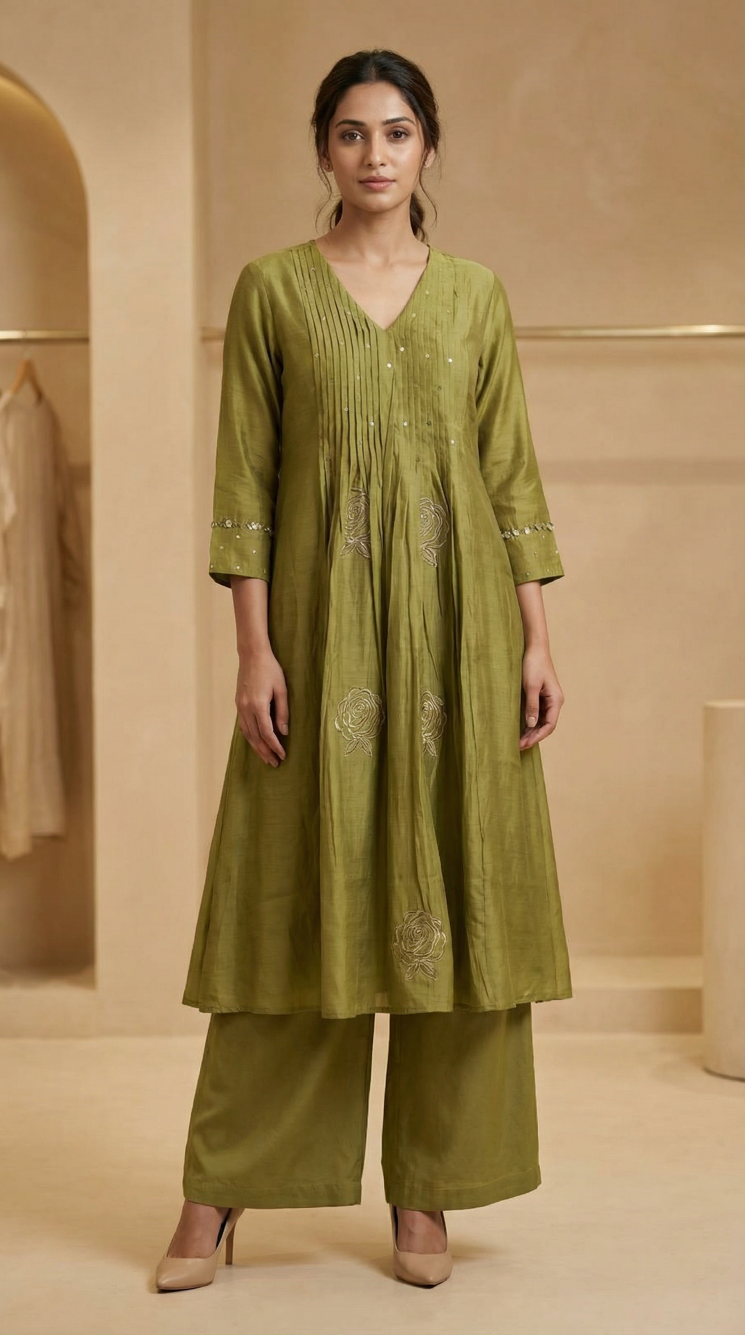 Olive Ash Elegance