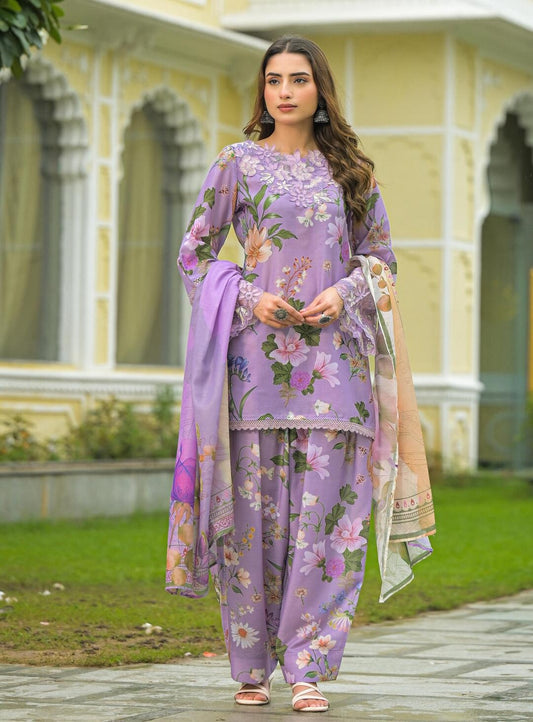 Blooming Grace in Lavender & Sage