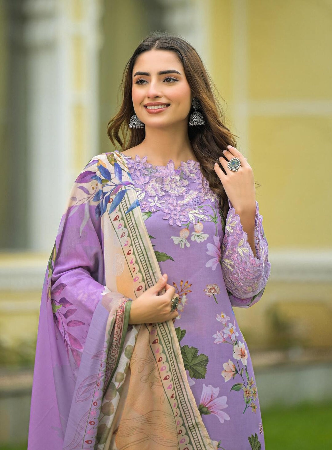 Blooming Grace in Lavender & Sage