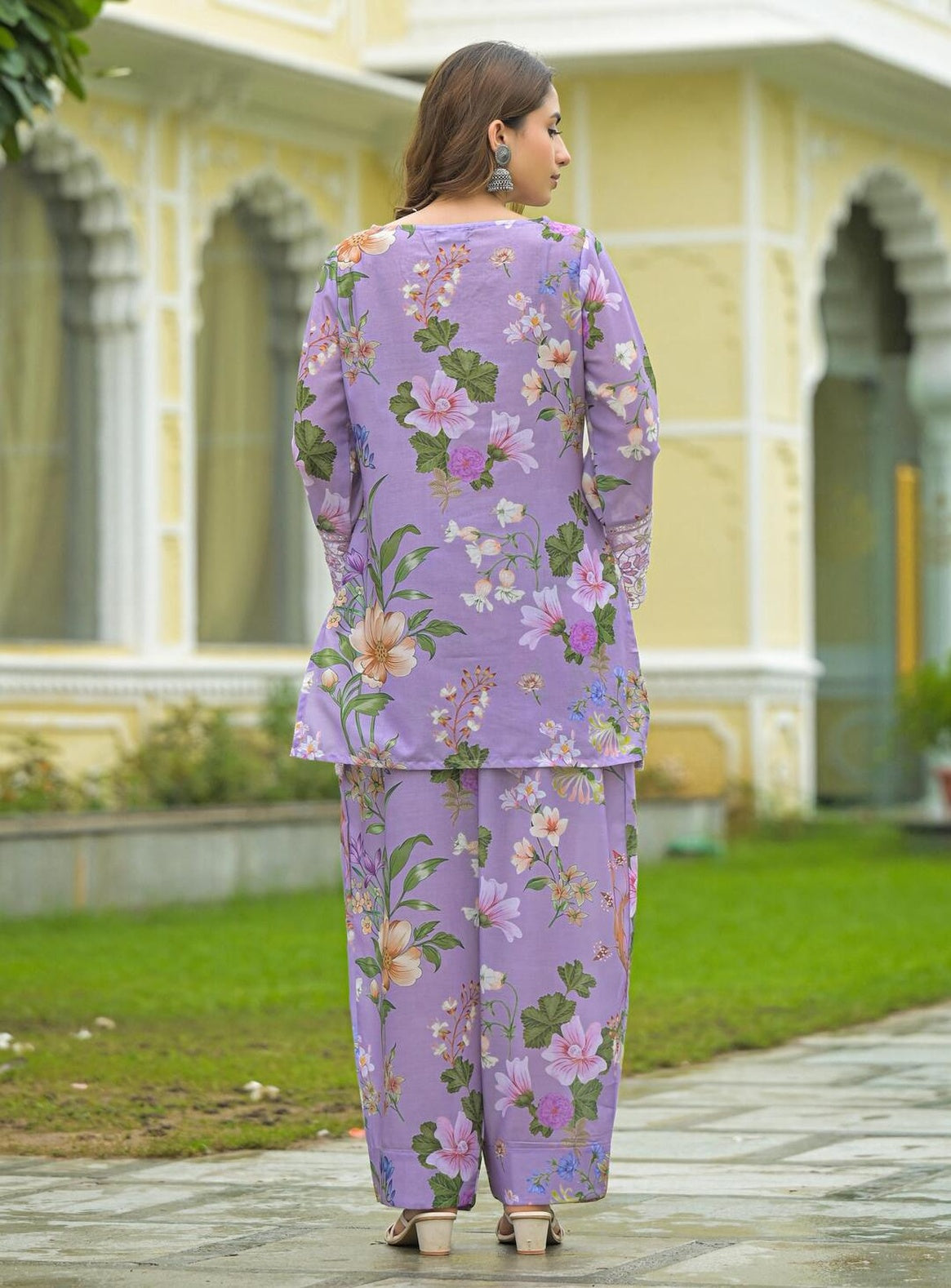 Blooming Grace in Lavender & Sage